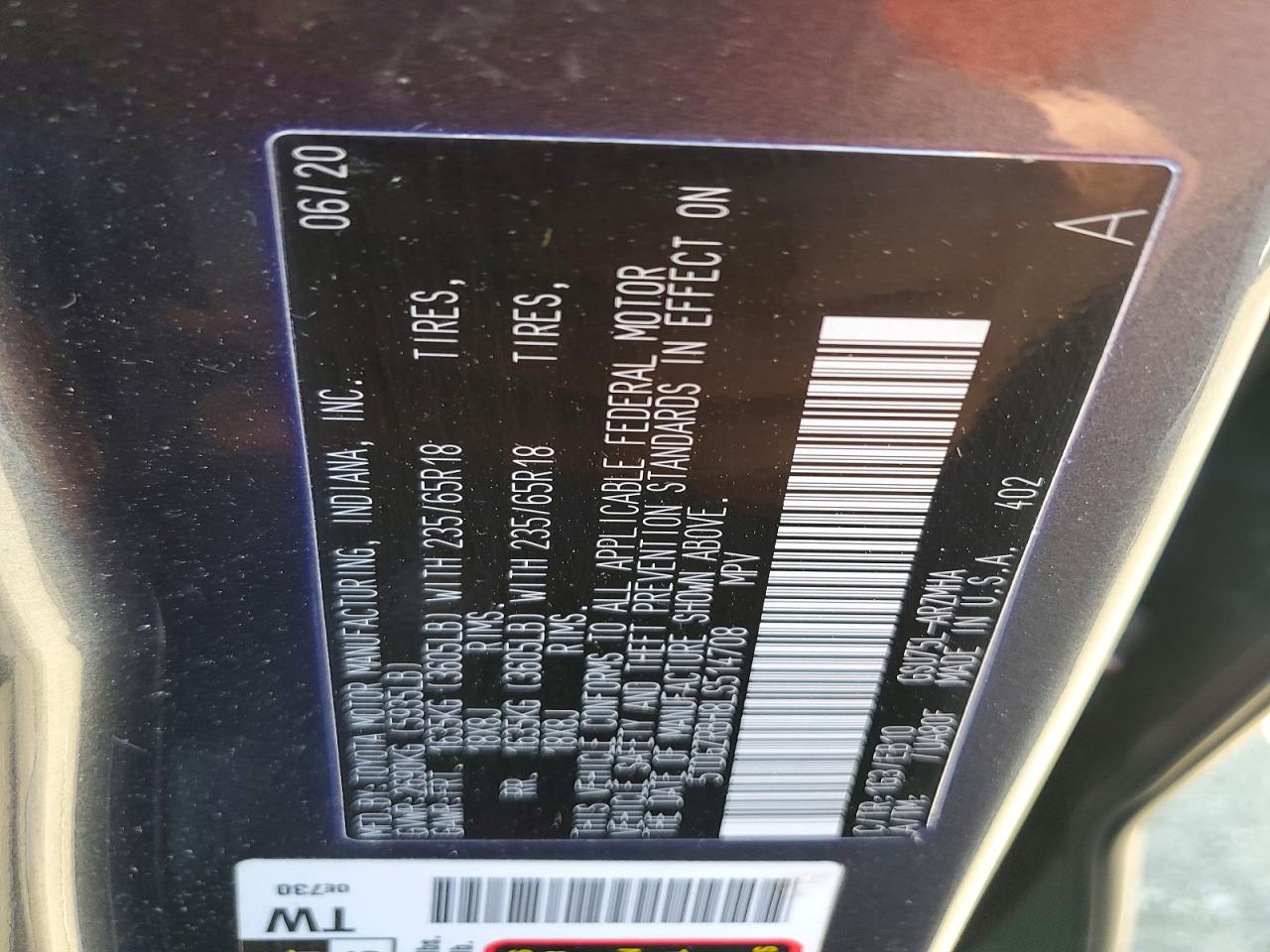 Toyota Highlander Xle