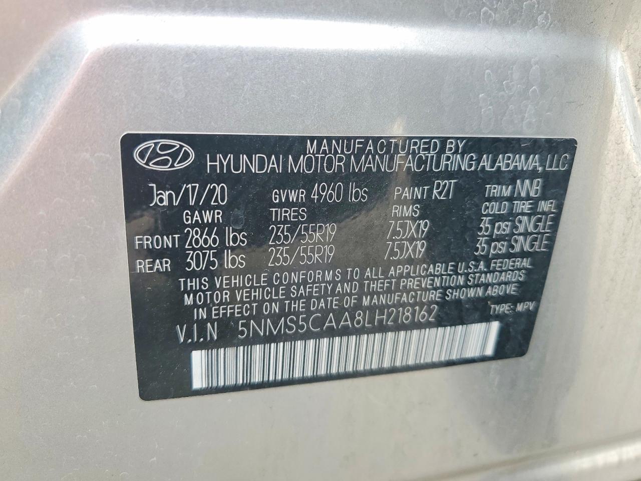 Hyundai SANTA FE Limited 2.0t