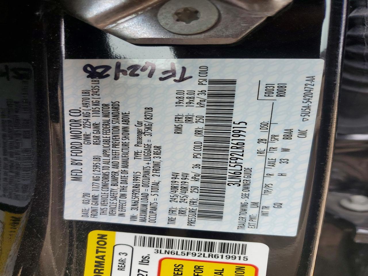 Lincoln MKZ Reserve