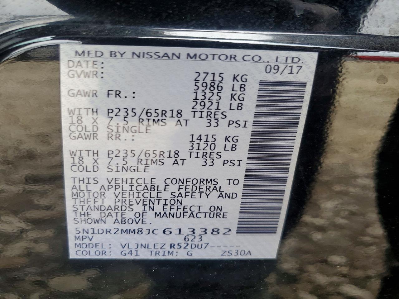 Nissan Pathfinder Sv