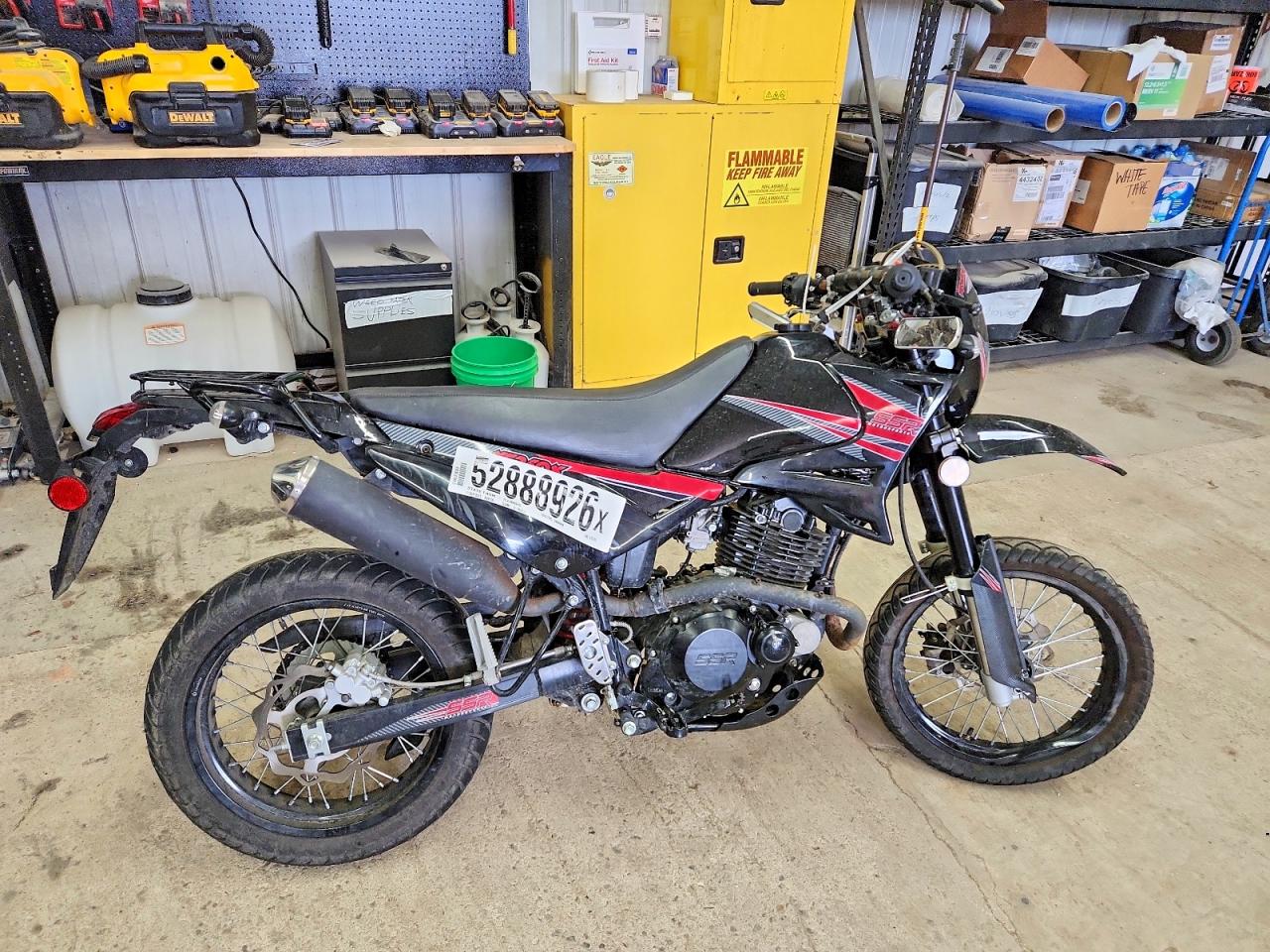 Salvage SSR Motorsports Xf 250dual Image