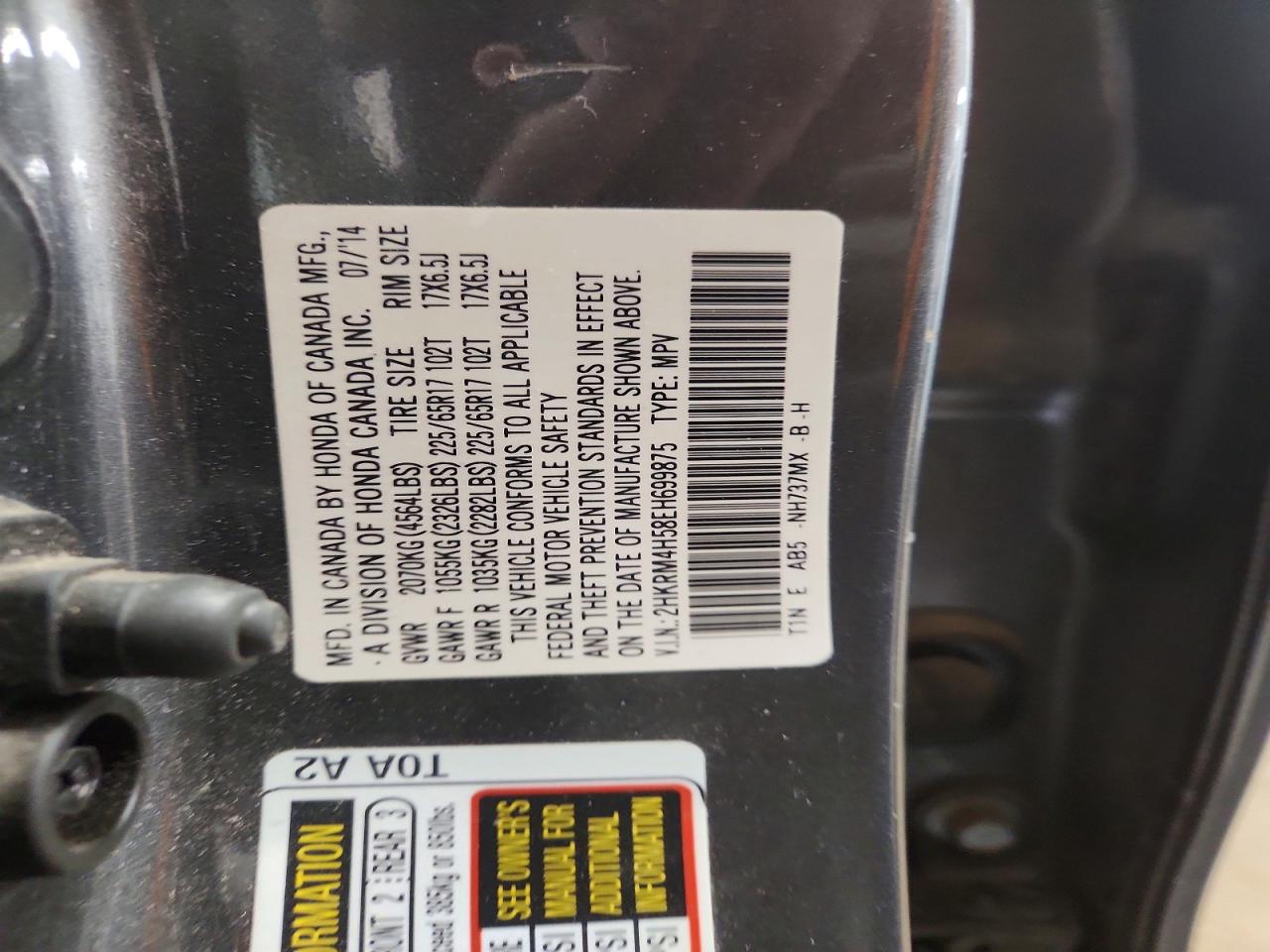 Honda Crv Ex