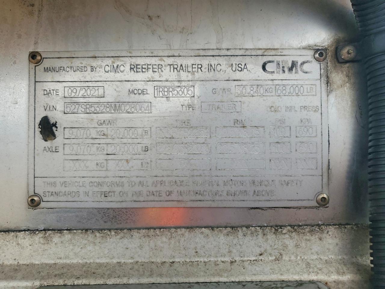 Cimc Reefer Trailer Other