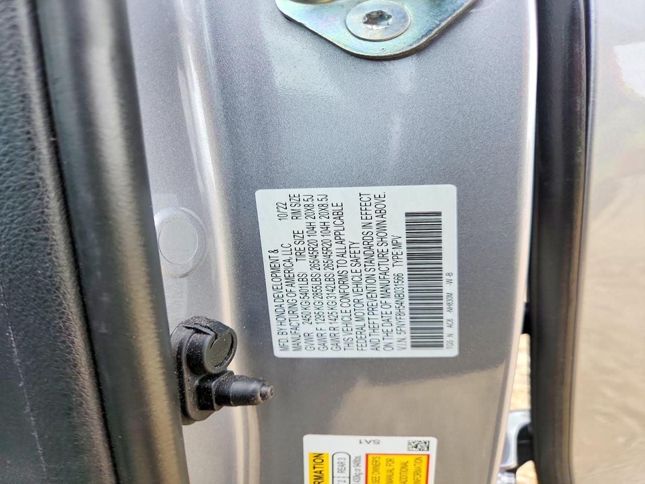 Honda Passport Exl