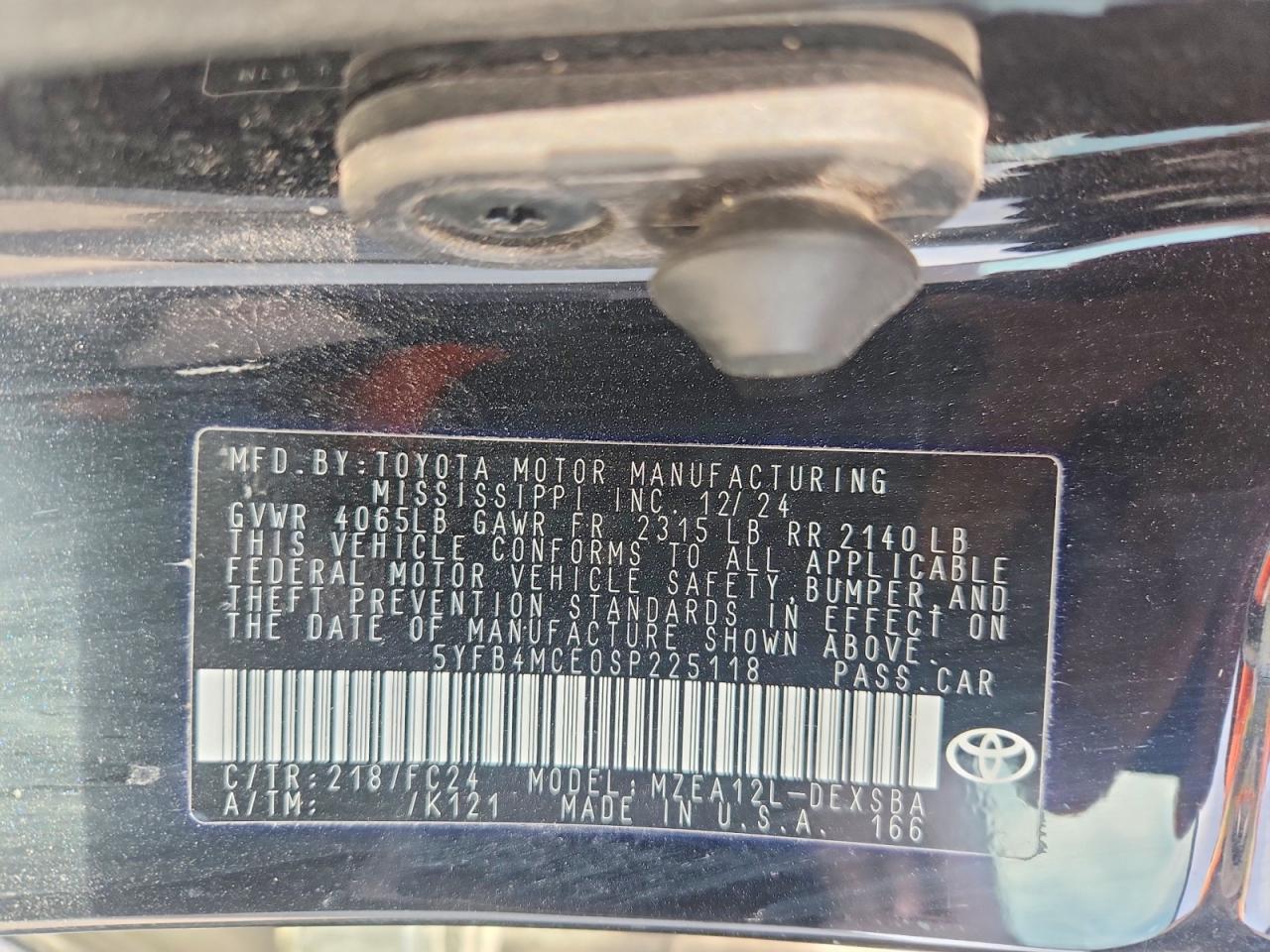 Toyota Corolla Fx