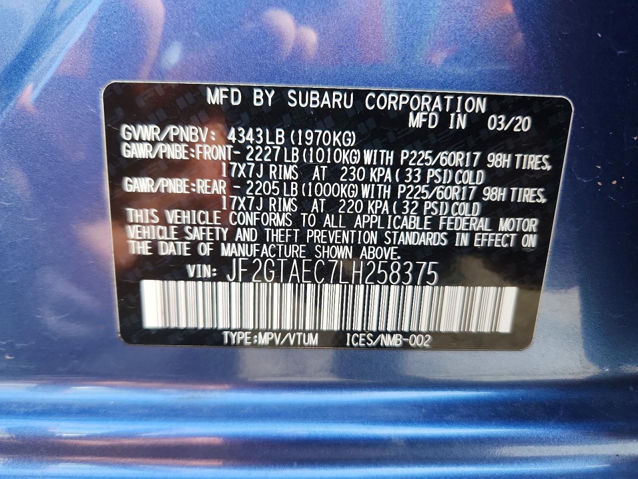 Subaru Crosstrek Premium