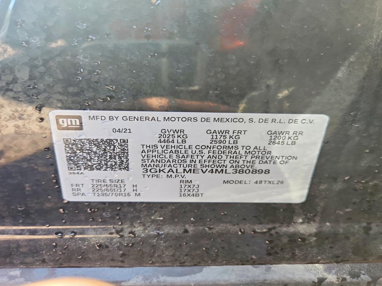 GMC Terrain Sle