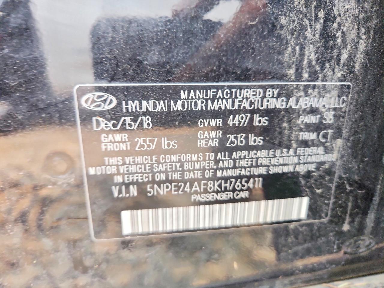 Hyundai SONATA Eco Turbo Se