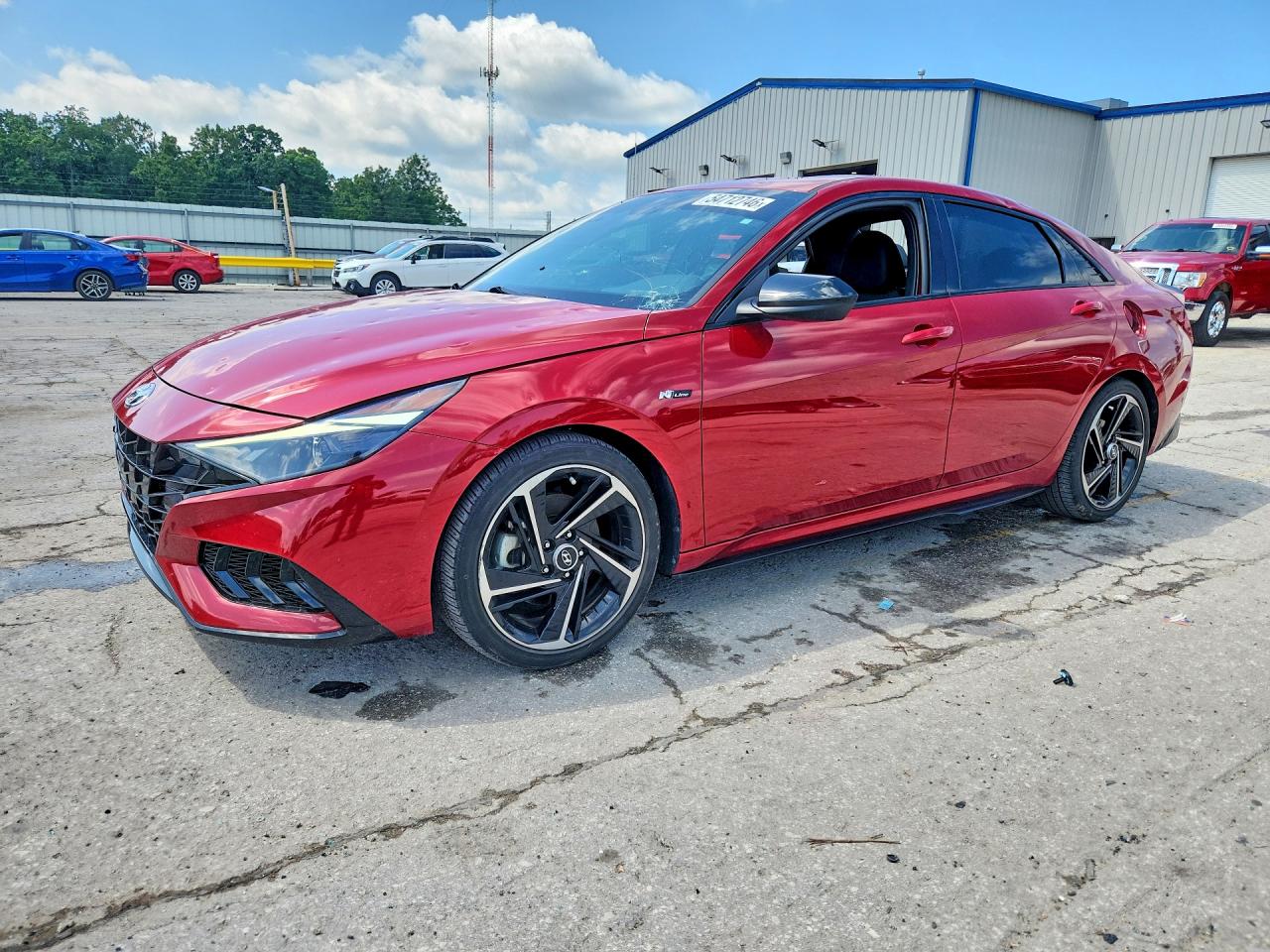 Salvage Hyundai ELANTRA Image