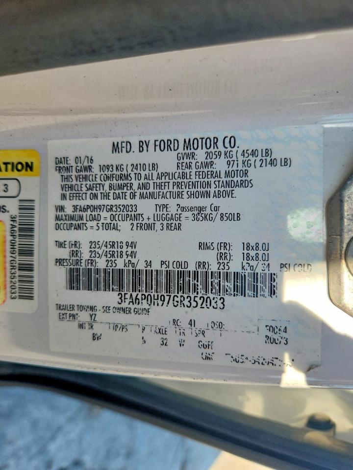 Ford Fusion Se
