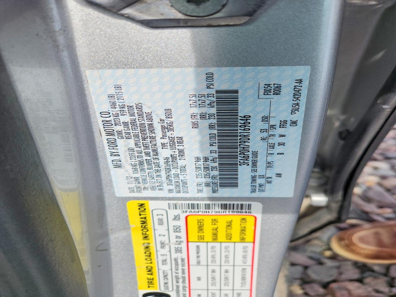 Ford Fusion Se