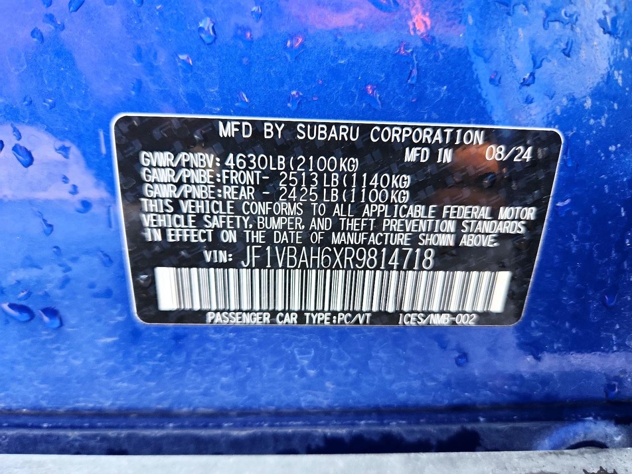 Subaru WRX Premium
