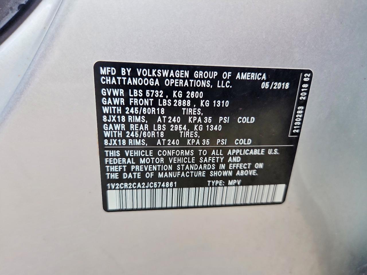 Volkswagen Atlas Se