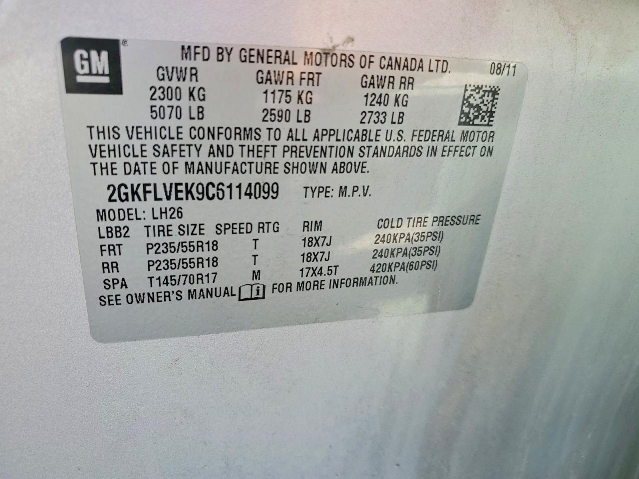 GMC Terrain Slt