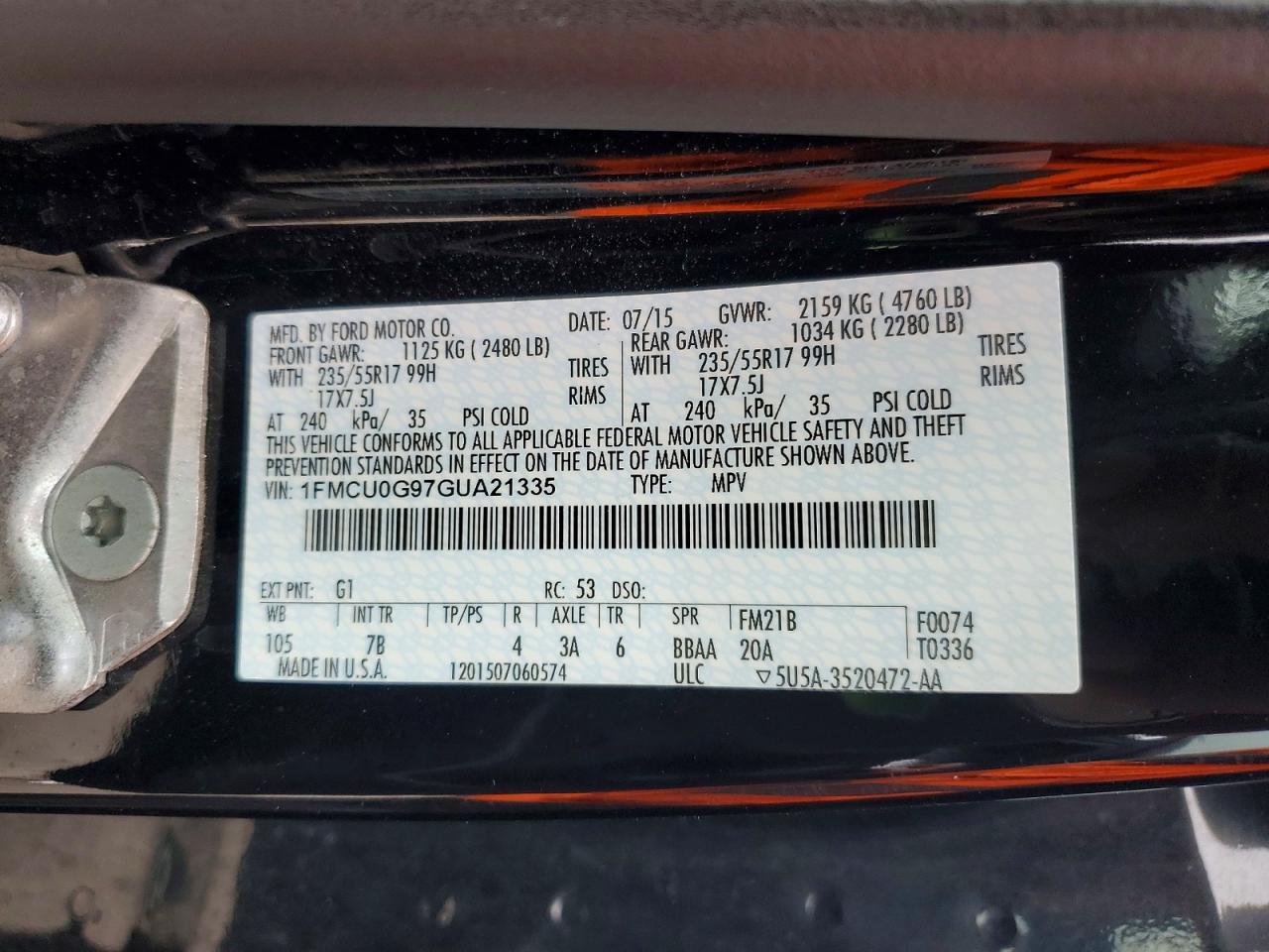 Ford Escape Se
