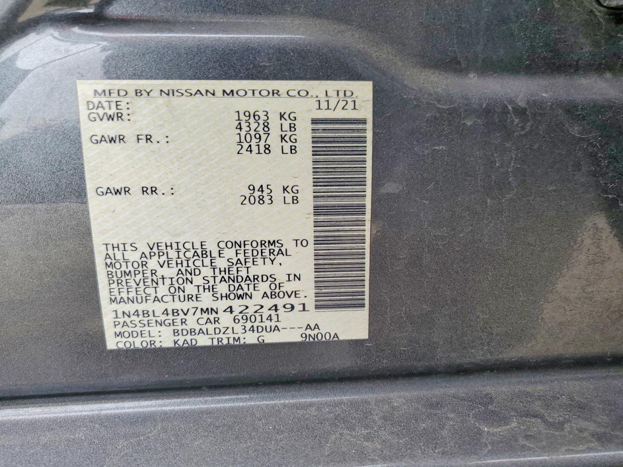 Toyota Camry Le