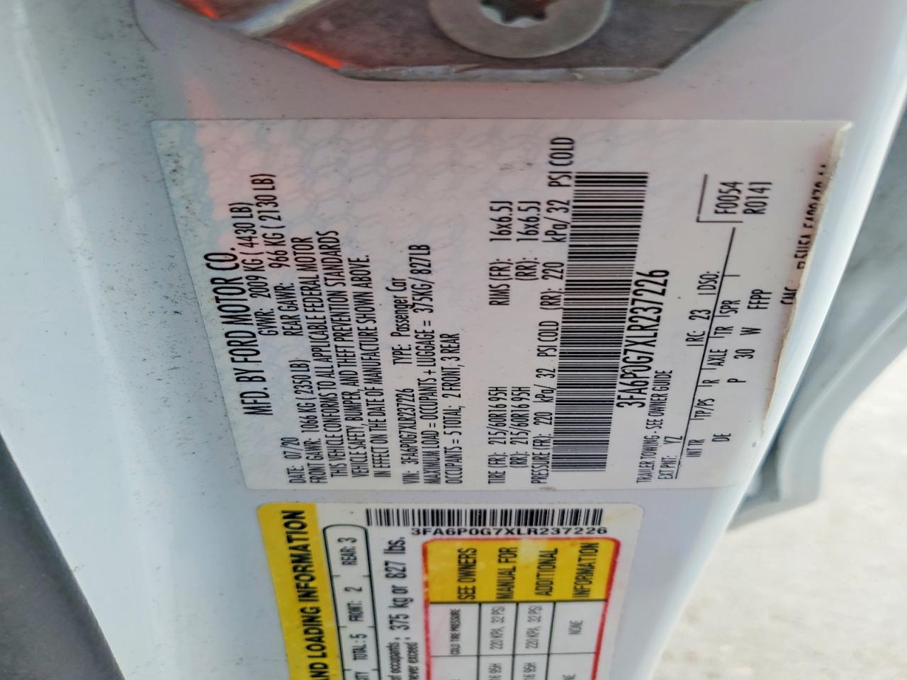 Ford Fusion S