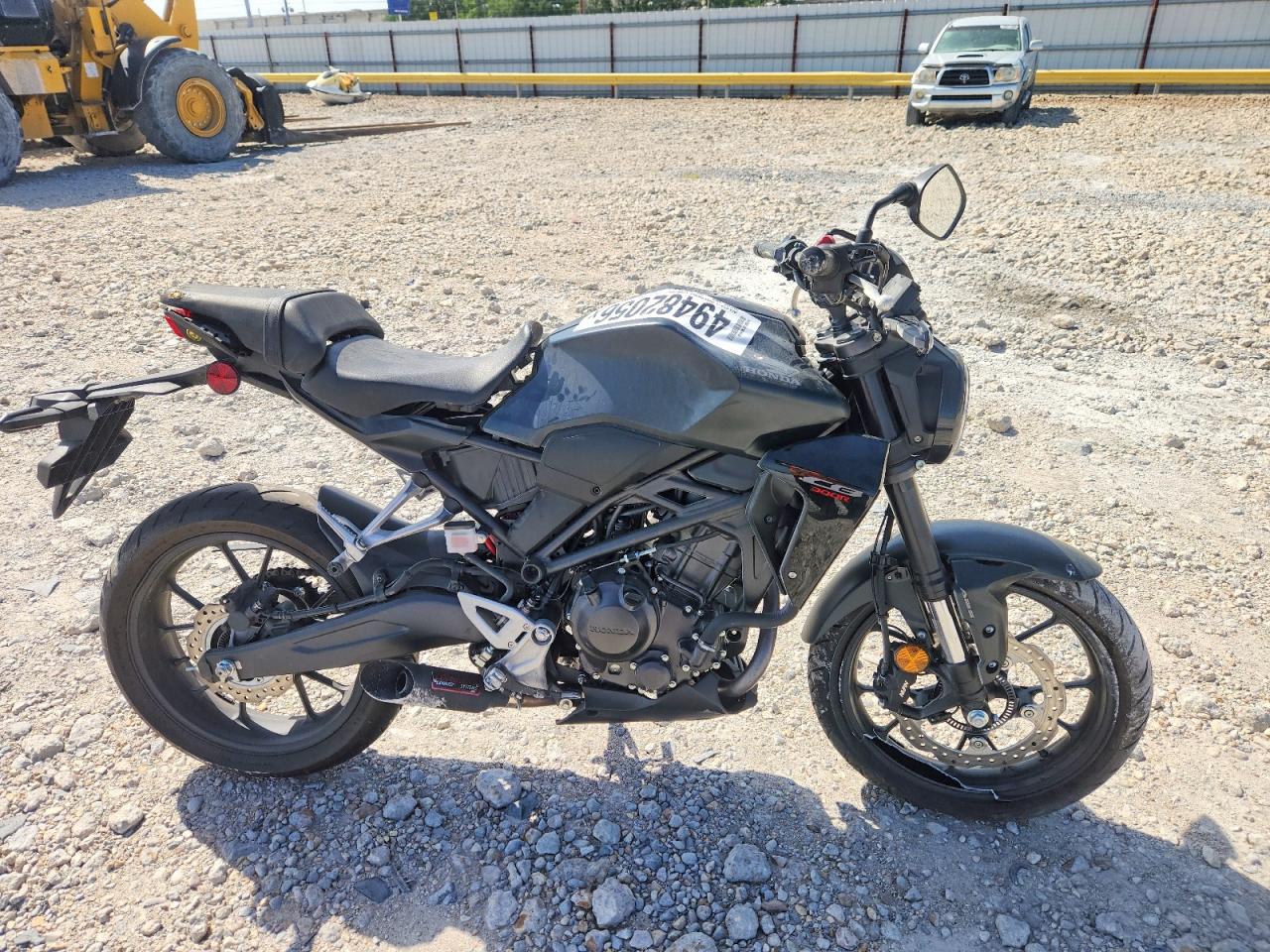 Salvage Honda Cb Cycle Image