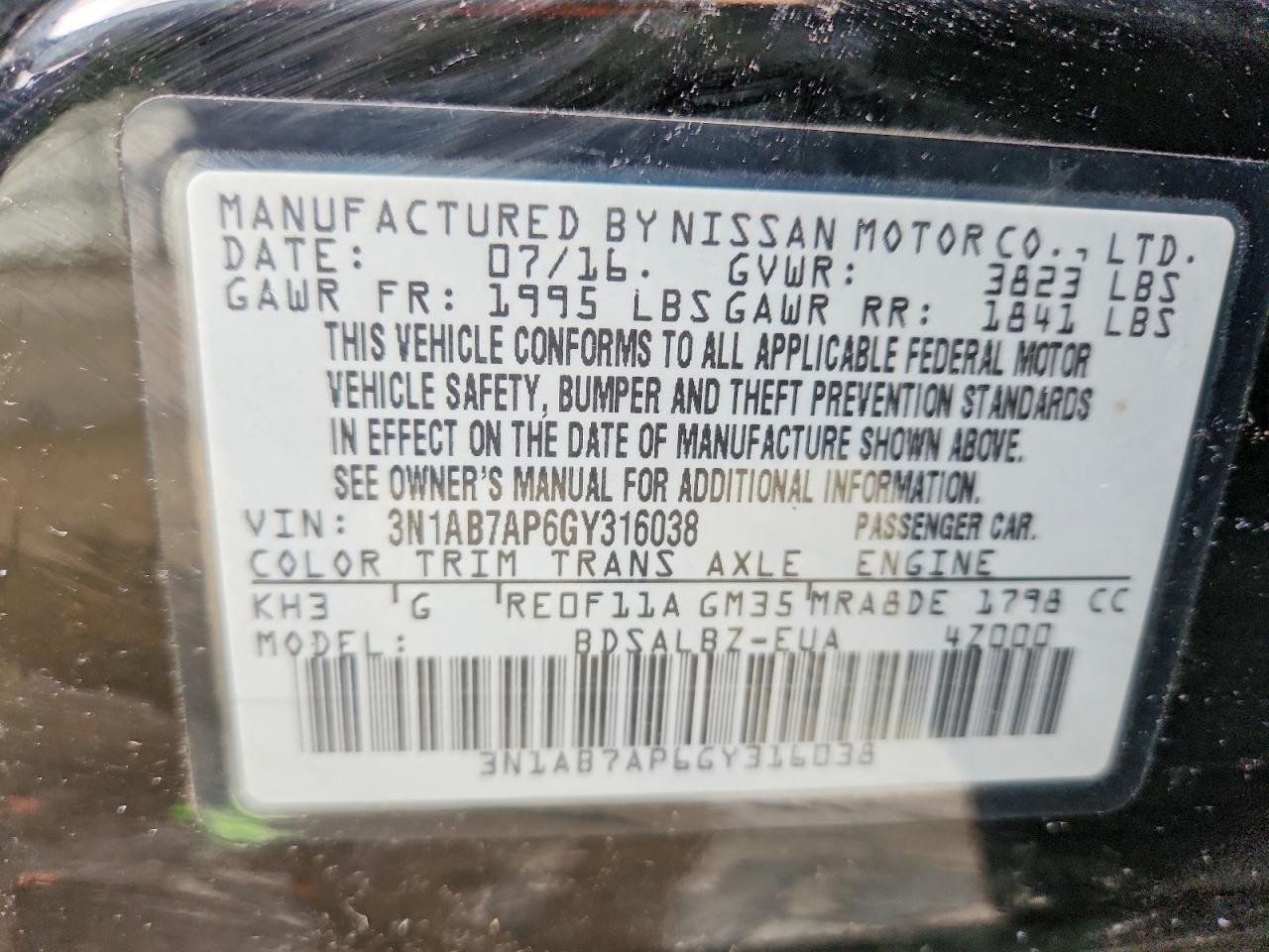 Nissan Sentra S