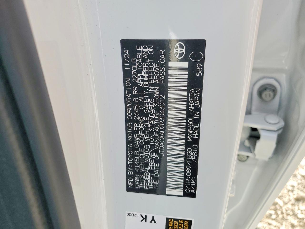 Toyota Prius Le