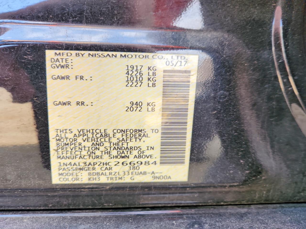 Nissan Altima 2.5