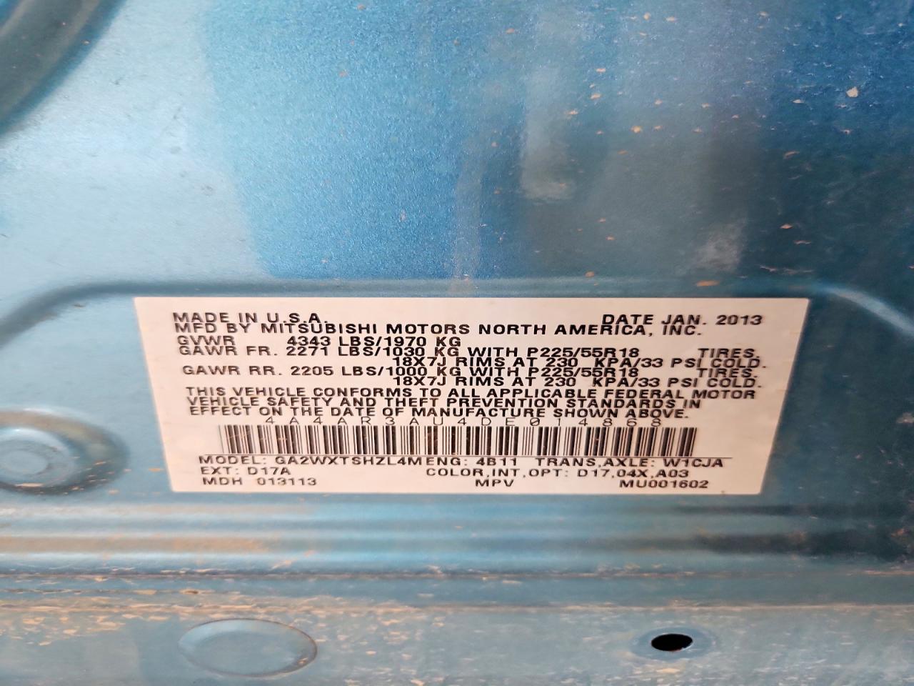 Mitsubishi Outlander Es