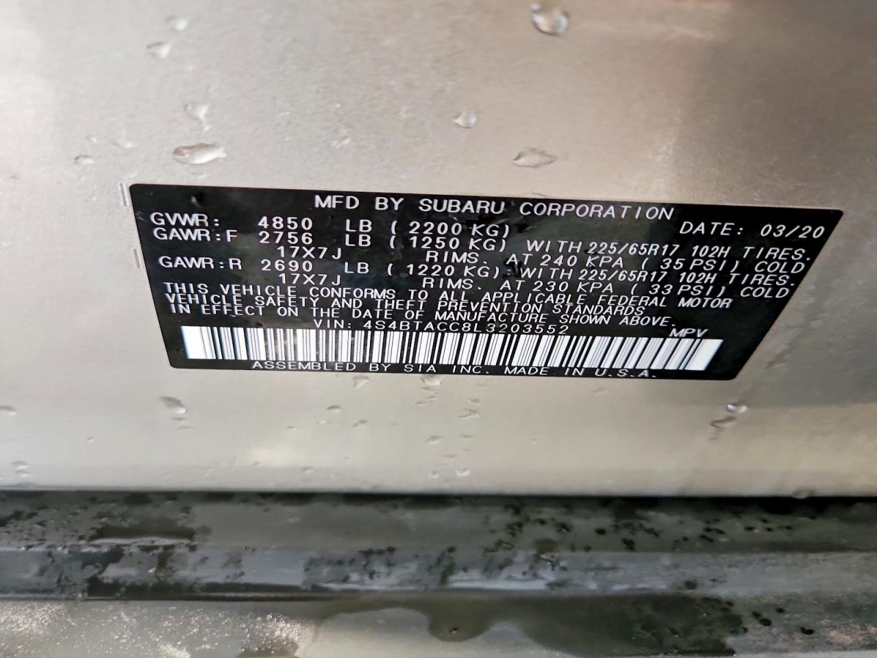 Subaru Outback Premium