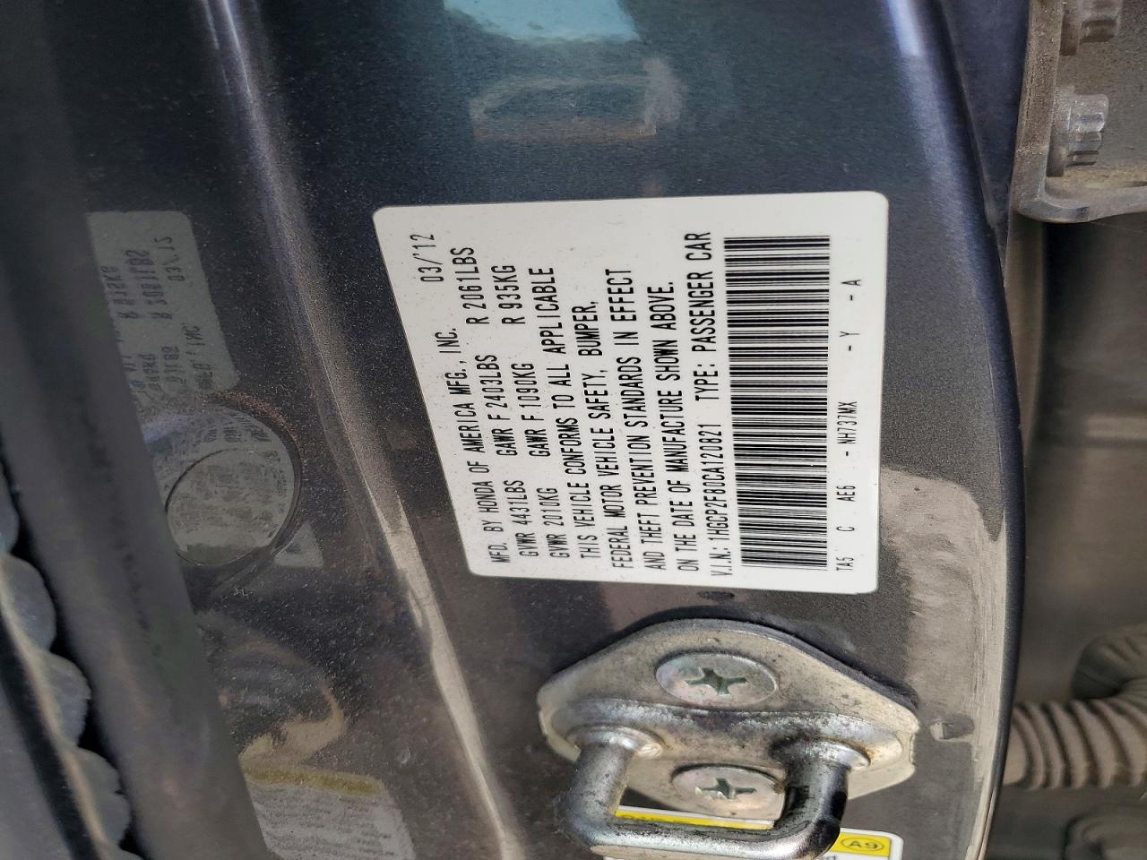 Honda Accord Exl