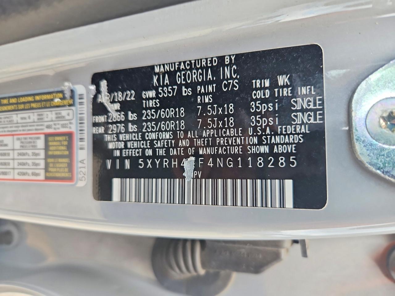 Kia Sorento Ex
