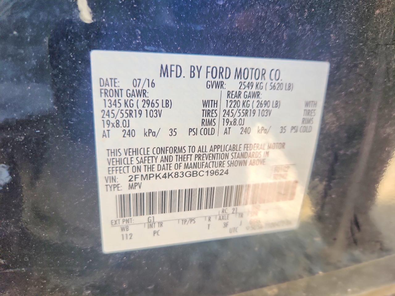Ford Edge Titanium