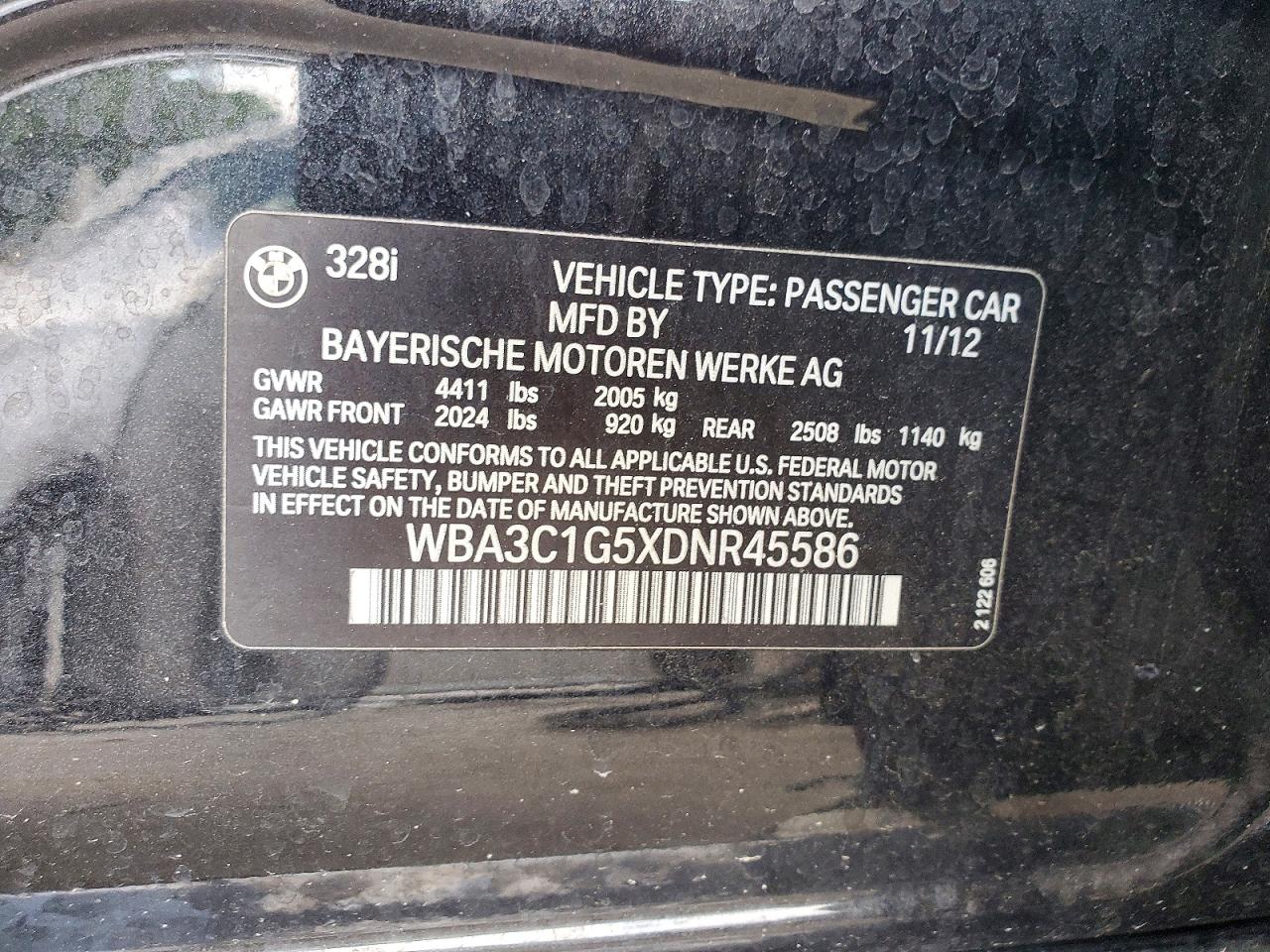 BMW 3 Series I Sulev