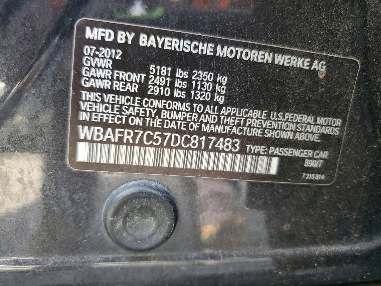 BMW 5 Series I
