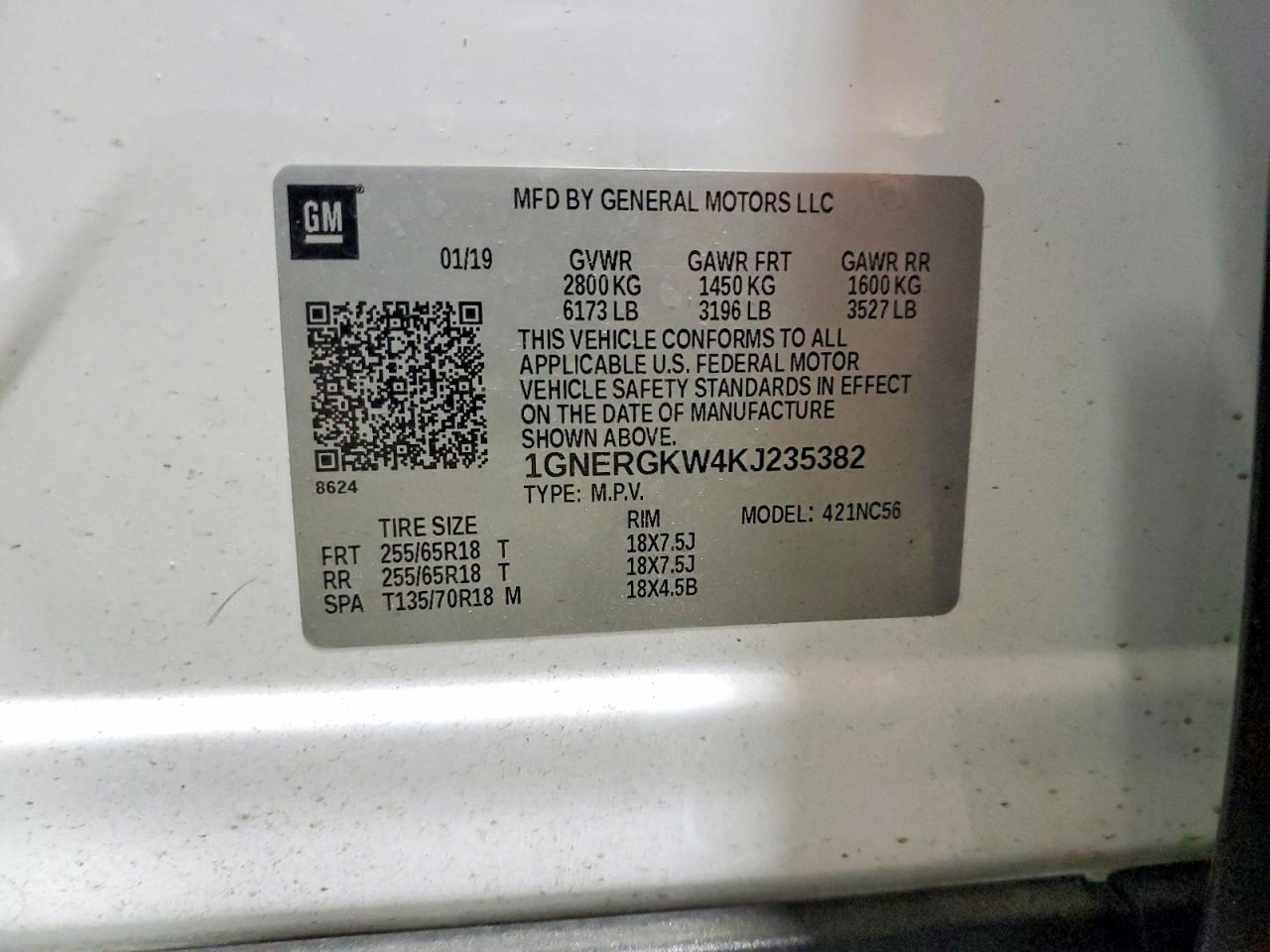 Chevrolet Traverse Lt