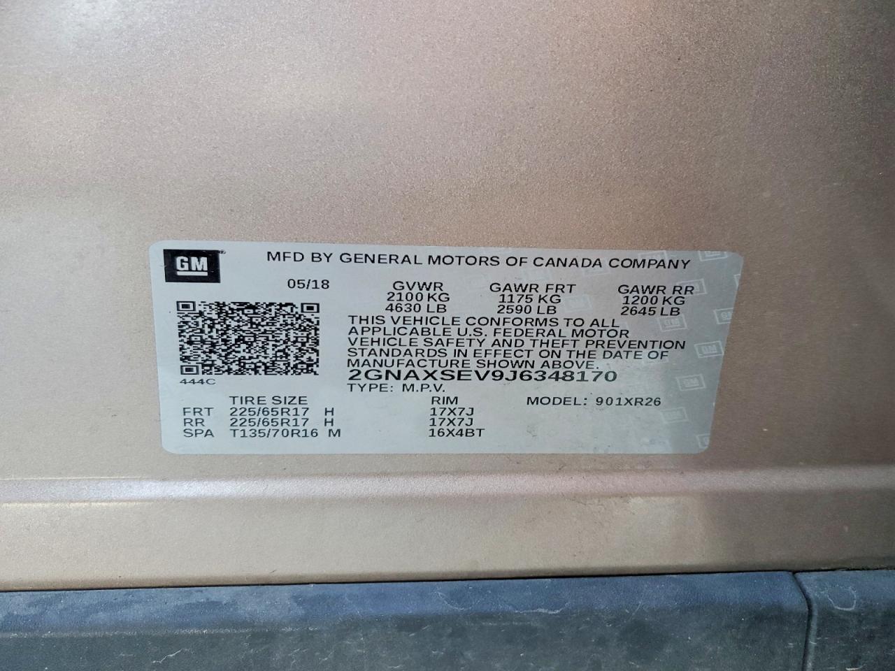 Chevrolet Equinox Lt
