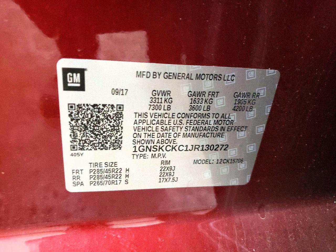Chevrolet Tahoe K1500 Premier