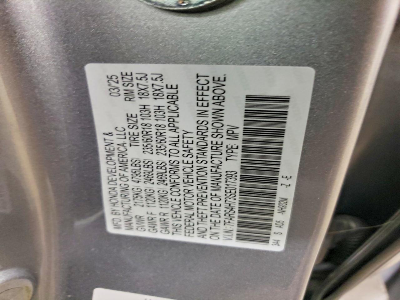 Honda Crv Exl