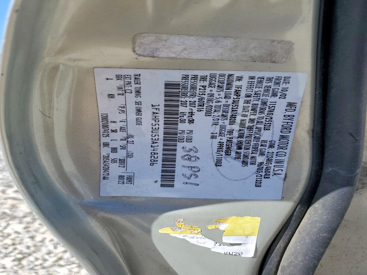 Ford Taurus Se