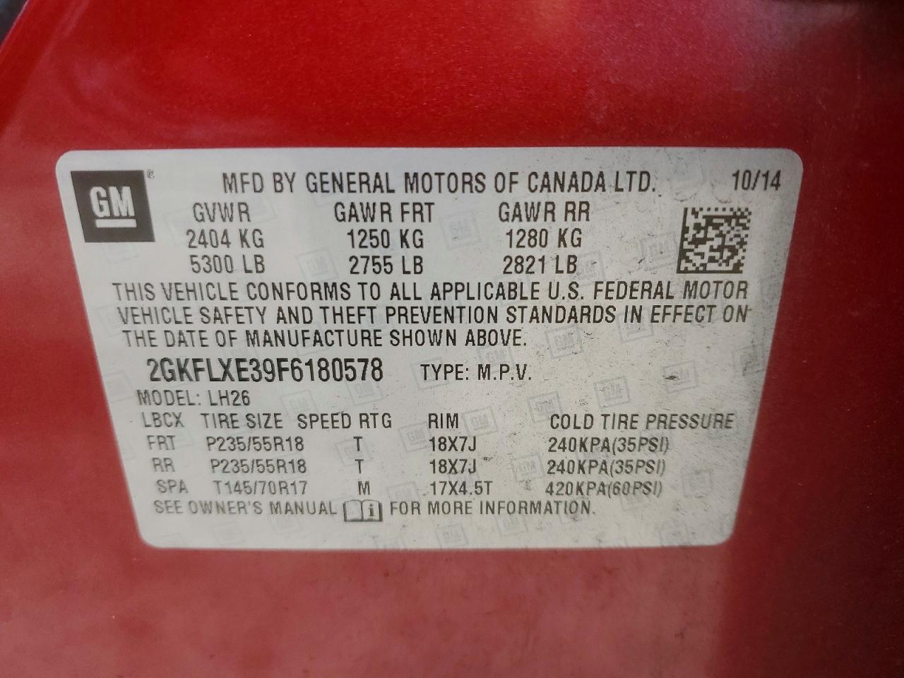 GMC Terrain Slt
