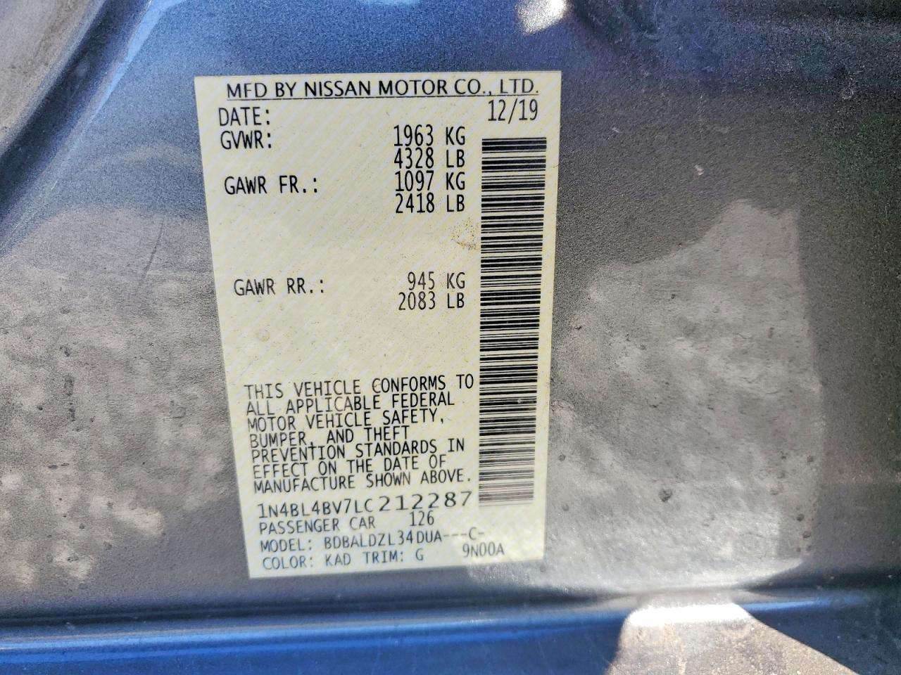 Nissan Altima S
