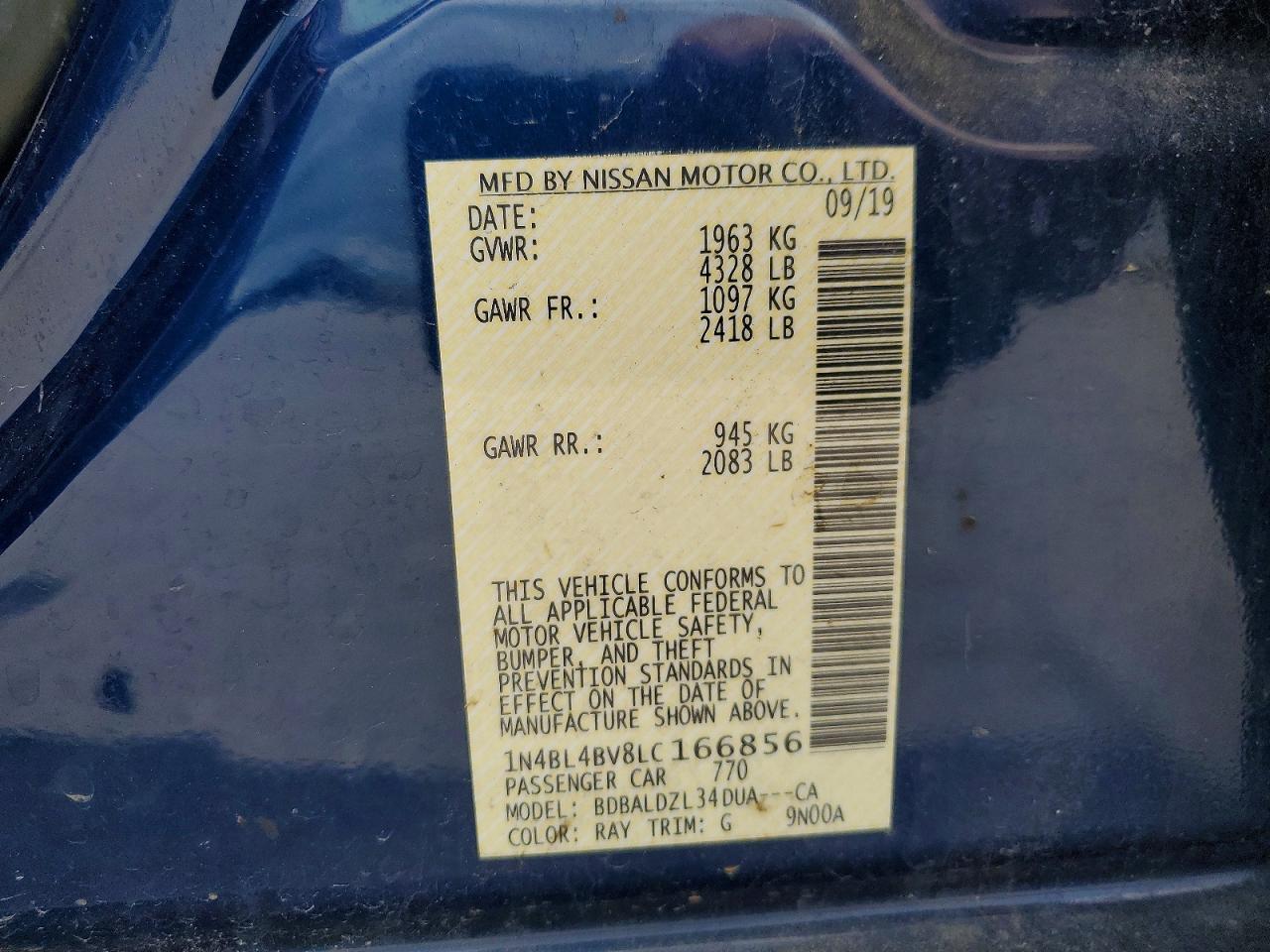 Nissan Altima S