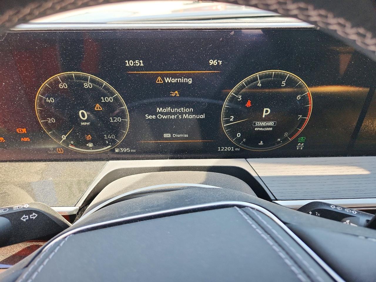 INFINITI Qx Sensory
