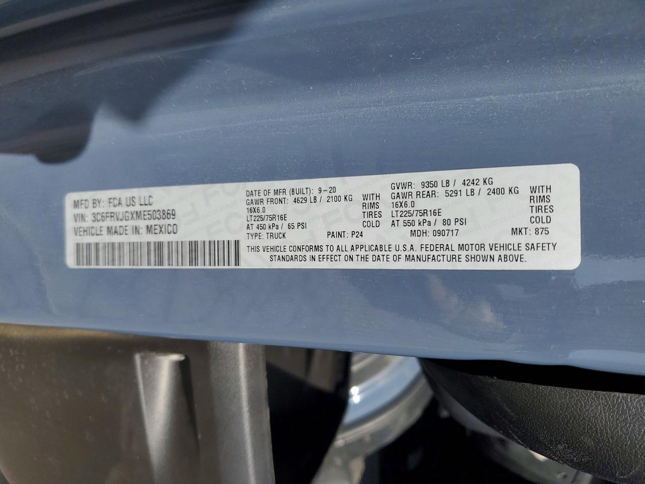 Ram Promaster 3500 High