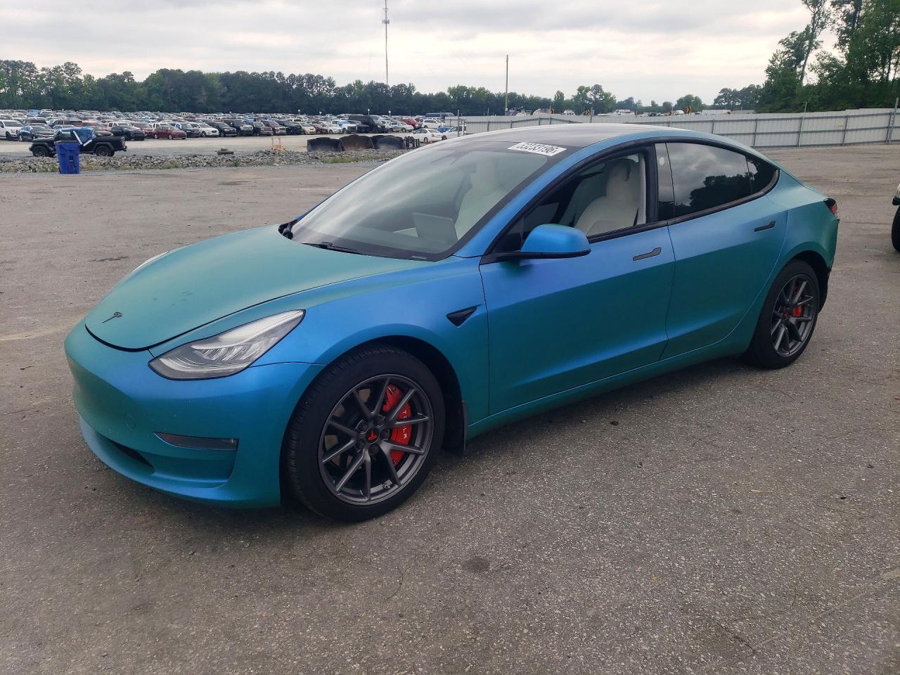Salvage Tesla Model 3 Image
