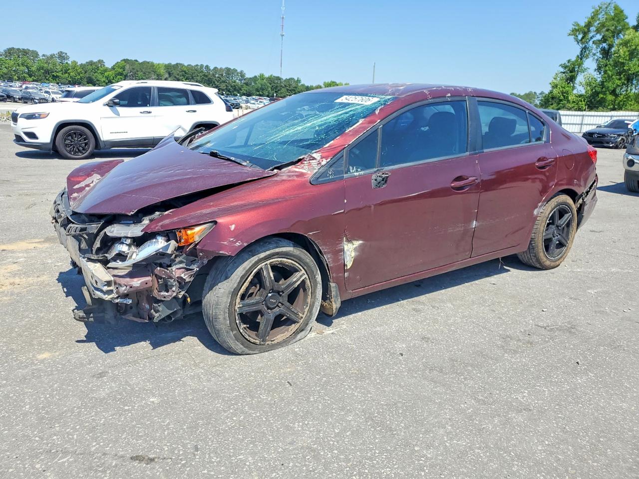 Salvage Honda Civic Image