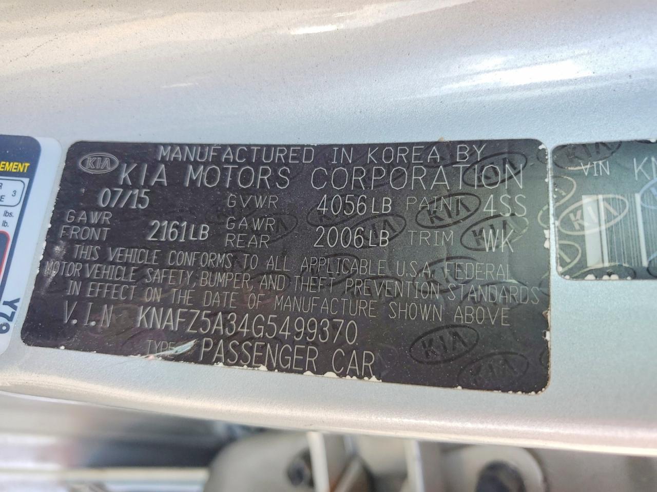 Kia Forte Sx