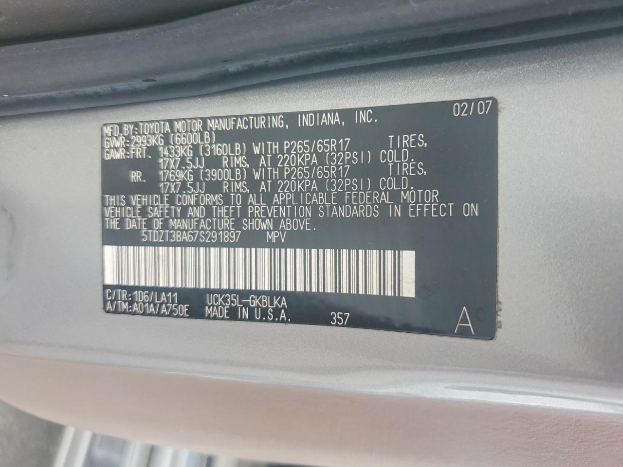 Toyota Sequoia Limited
