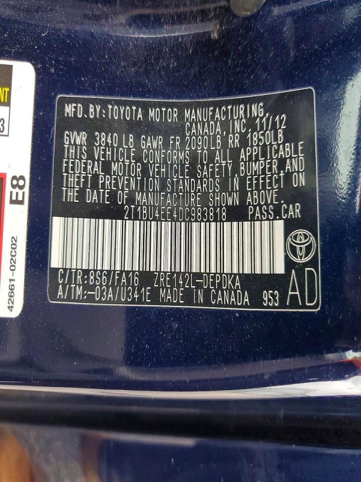 Toyota Corolla L