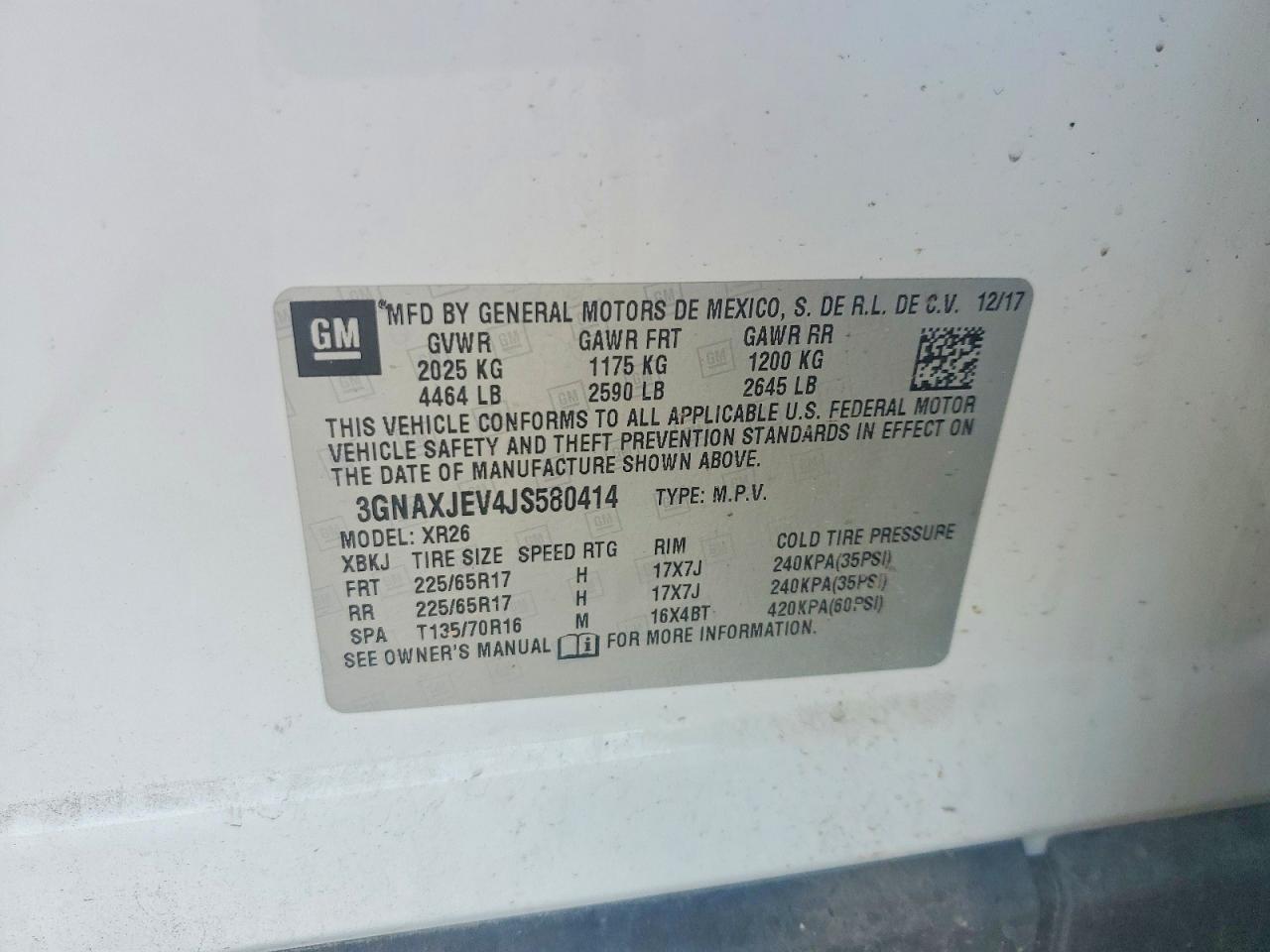 Chevrolet Equinox Lt