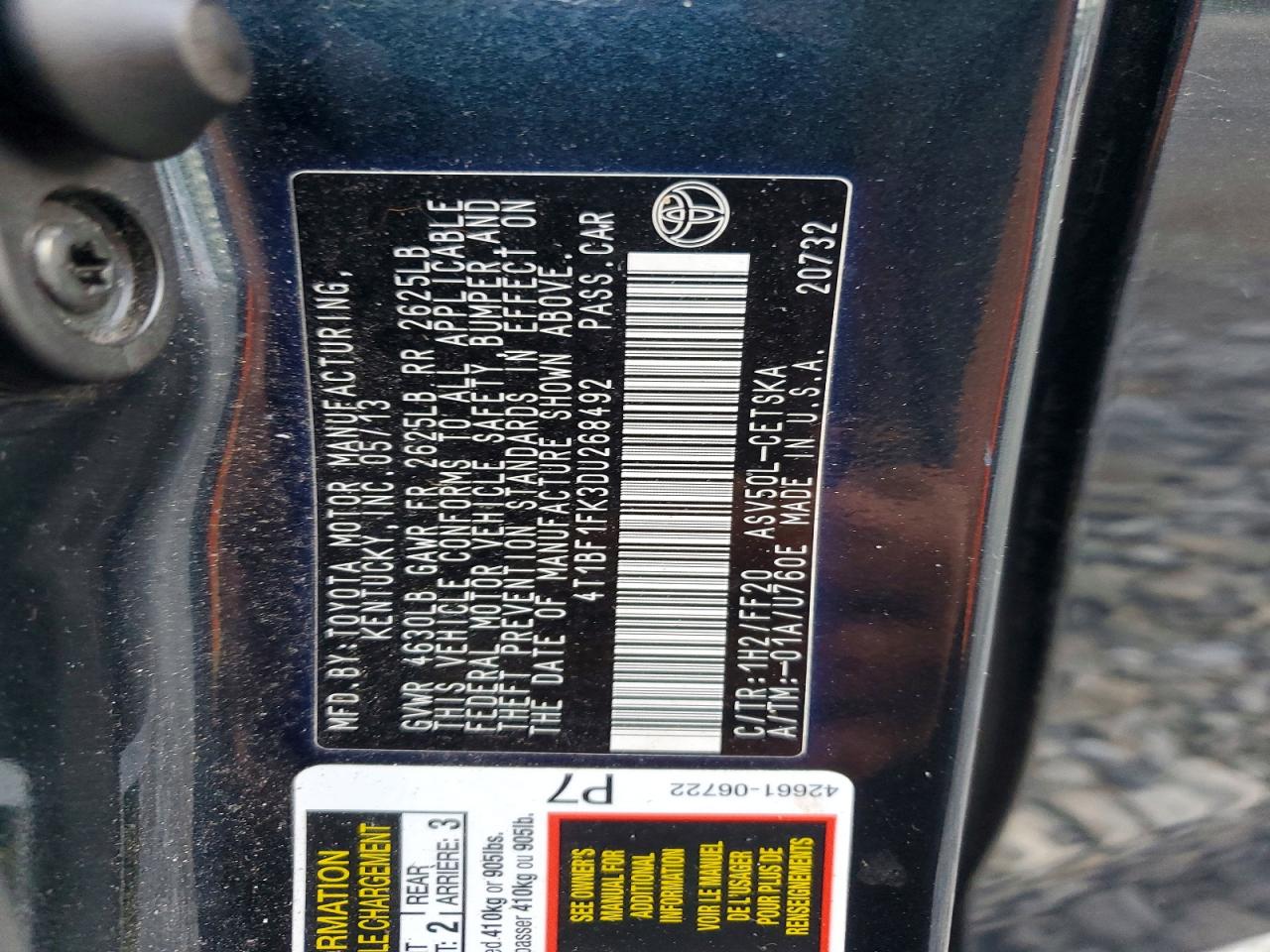 Toyota Camry Se