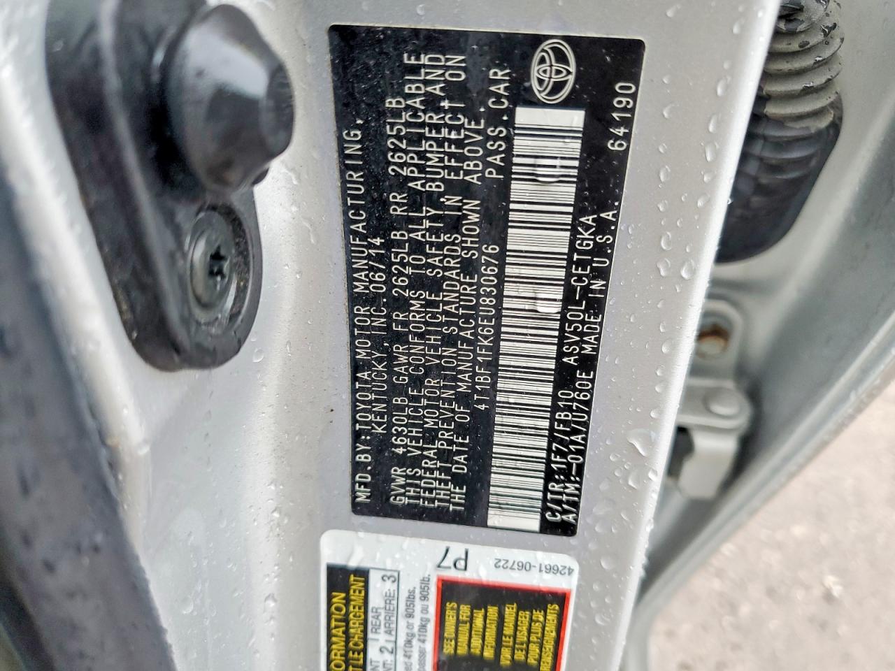 Toyota Camry Xle